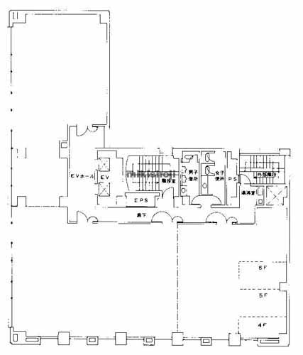 草楽ビル 平面1