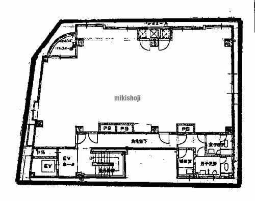 グローブ梅田東ビル 平面1