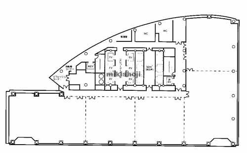 パークスタワー 平面1