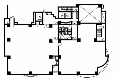 Ｃｈｏｄｈａｒｉ２１（ショダリ２１ビル）東館 平面1