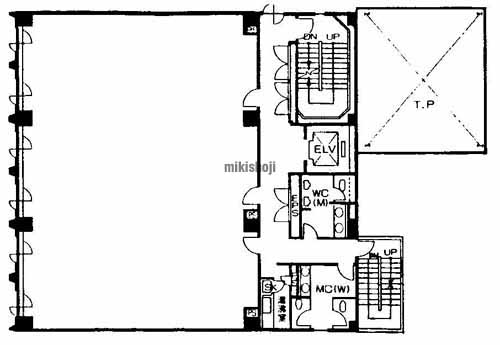カンダビルディング 平面1