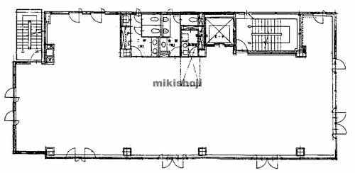 デルタ大阪ビル 平面1