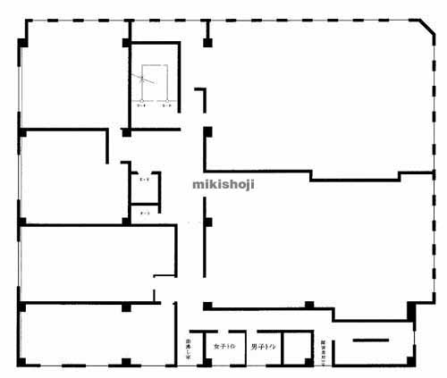 亀井興産ビル 平面1