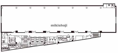 堂島プラザビル 平面1
