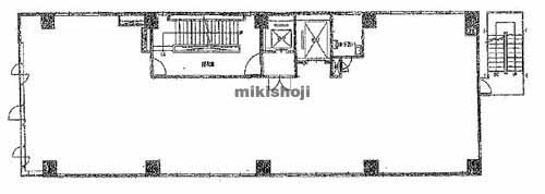 甲南アセット大開ビル別館 平面1