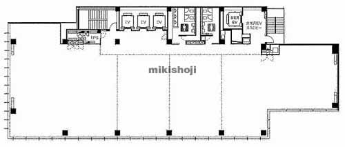御堂筋本町アーバンビル 平面1
