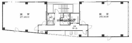 ＭＦ西梅田ビル 平面1