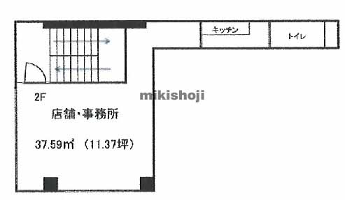 飛松町ピアザビル 平面1