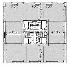 京都リサーチパーク１０号館 平面1