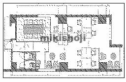 ＧＡＺＥＬＬＥ　ＲＩＯ淀屋橋 平面1