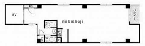ガーデン本町ビル 平面1