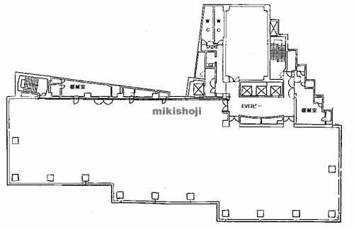西鉄祇園ビル 平面1