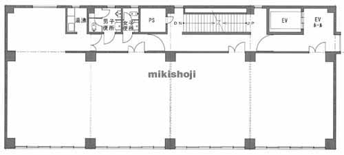 Ｍビル１号館 平面1