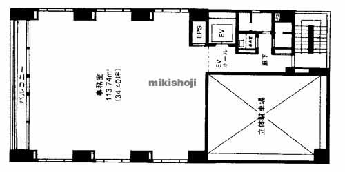 井門博多駅前ビル 平面1