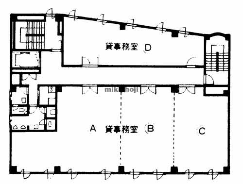 春野ビル 平面1