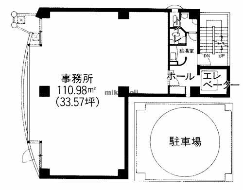 オフィスニューガイアＣＬＡＩＲ天神 平面1