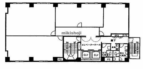 合人社沖縄県庁前アネクス 平面1