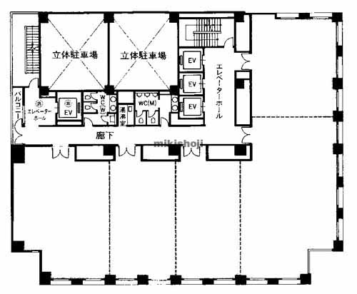 ニッセイ那覇センタービル 平面1