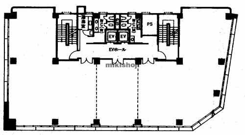 日本生命那覇ビル 平面1