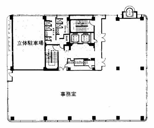 小倉北区全域の大同生命北九州ビル 平面1