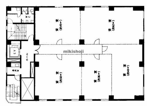 宮崎２５ビル 平面1