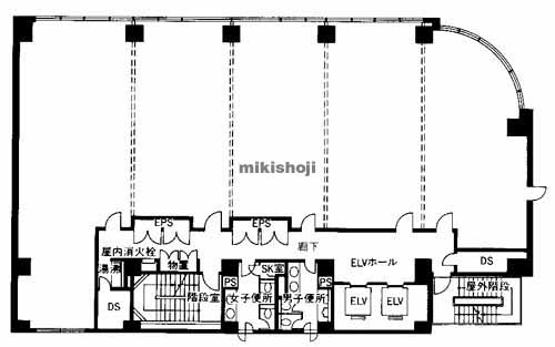興亜宮崎ビル 平面1
