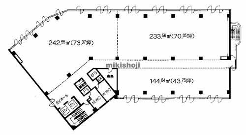 もみじ広島光町ビル 平面1