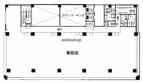 中町センタービル 平面1