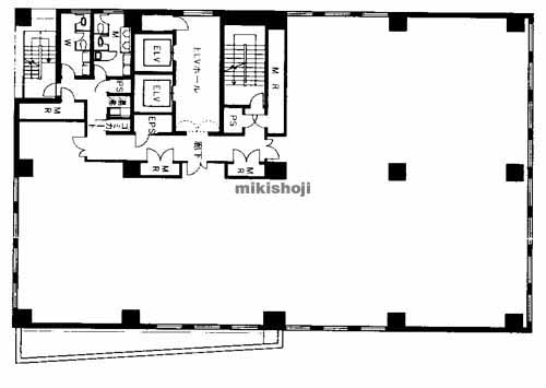 大同生命宮崎ビル 平面1