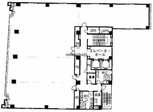 宮崎東京海上日動ビルディング 平面1
