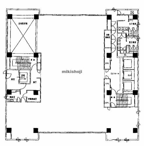 読売舞鶴公園ビル 平面1