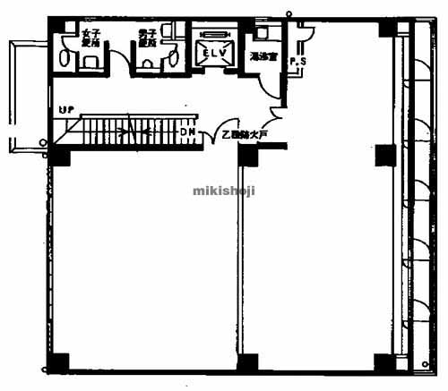 福岡ホリヤビル 平面1