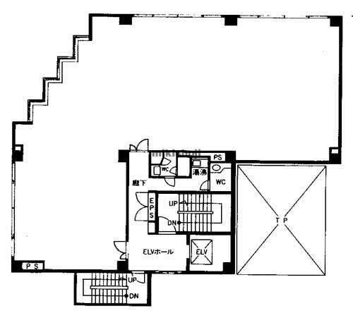 大橋花村ビル 平面1