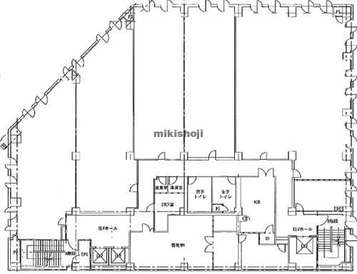 福山ちゅうぎんビル 平面1