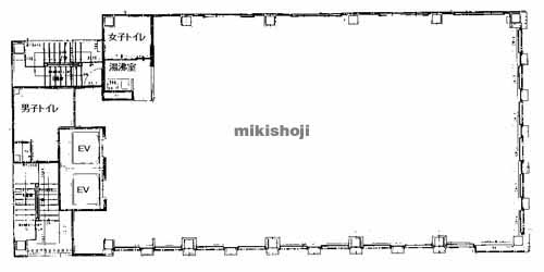 オフィスニューガイアＴＩＣ大分ビル 平面1