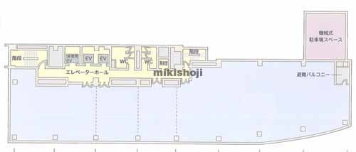 天神１２１ビル 平面1