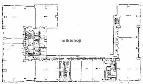 博多駅前ビジネスセンター 平面1