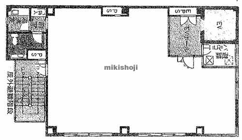 大分駅前ビル 平面1
