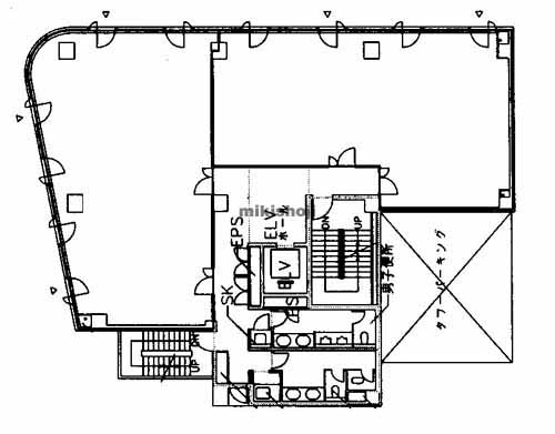宇部センタービル 平面1