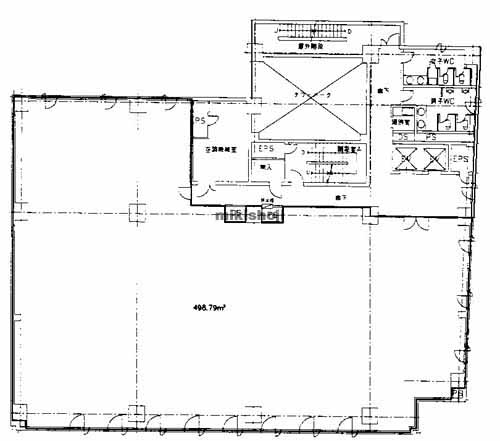 広島商中日生ビル 平面1