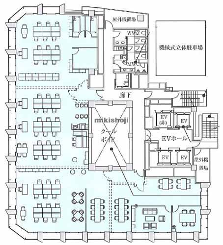 那覇市の沖縄セルラーフォレストビル 平面1