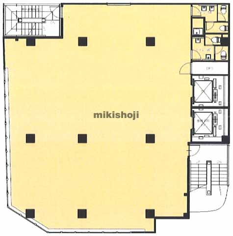 ＴＥＴＯＲＩＨＯＮＣＨＯ ＳＡＭＵＲＡＩ ＢＬＤ． 平面1