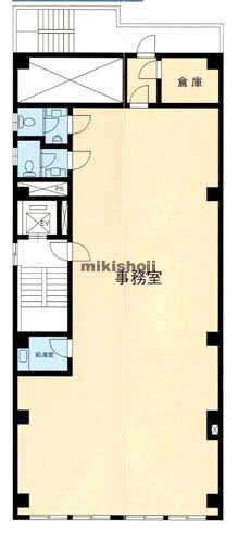 三共美倉ビル別館 平面1