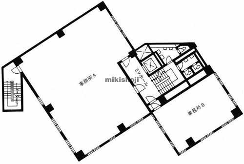 山の手ビル東館 平面1
