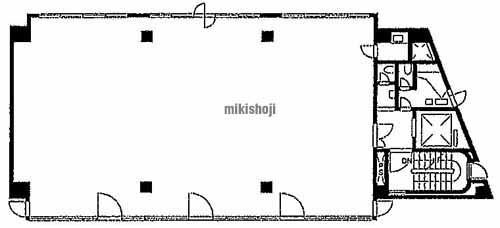 東神田の新川ダイユウビル 平面1