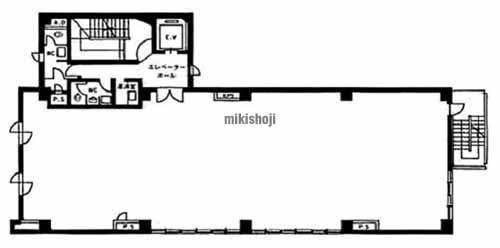 九段北の井門九段北ビル 平面1