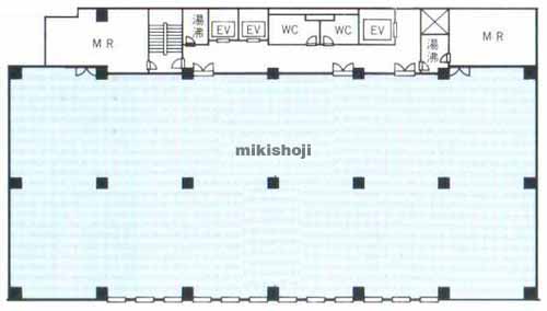 新川の東京ダイヤビルディング３号館 平面1