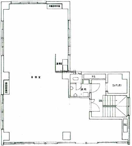 秋山ビル 平面1