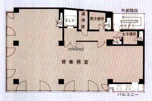いちご渋谷イーストビル 平面1