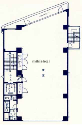 三田東宝ビル 平面1